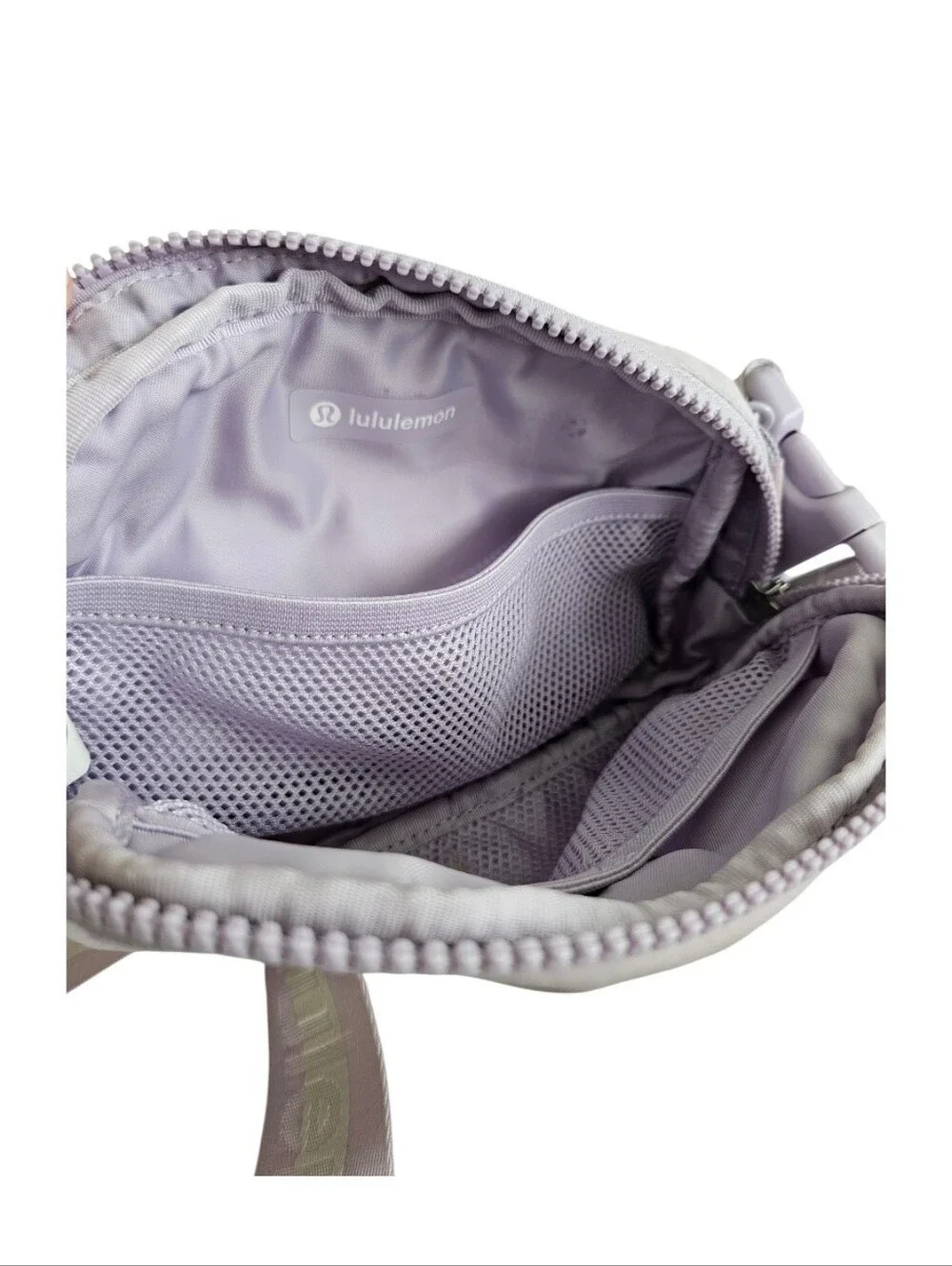 lululemon athletica Lavender Crossbody & Belt Bag with Branded Strap